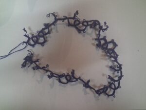 Sunset doily cut off parts